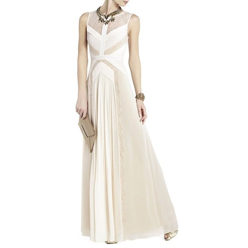 BCBG White Lace dress NEW
